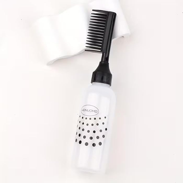 Oil and Hair Dye Applicator Comb with Reservoir - Innovative Solution for Easy Dispensing and Cleaning! - Generic - Image 1